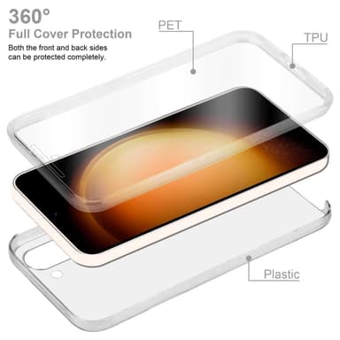 Samsung Galaxy S23 Deksel 360 Case Cover