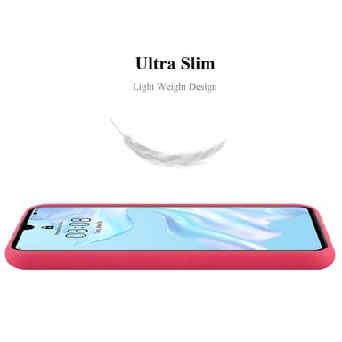 Deksel Huawei P30 Silikon cover (rød)