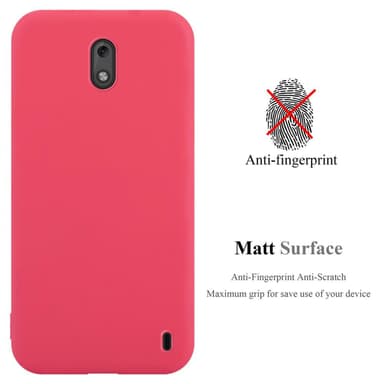 Deksel Nokia 2 2017 Silikon cover (rød)