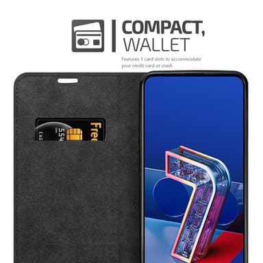 Asus ZenFone 7 lommebokdeksel case (rød)