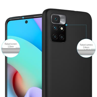 Deksel Xiaomi RedMi 10 Case Cover (svart)
