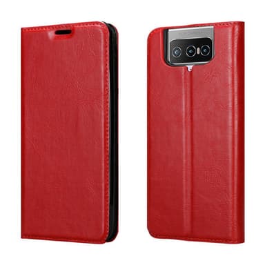 Asus ZenFone 7 lommebokdeksel case (rød)