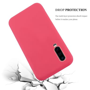 Deksel Huawei P30 Silikon cover (rød)