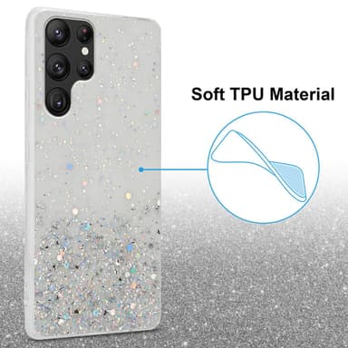 Samsung Galaxy S22 ULTRA Silikondeksel Glitter