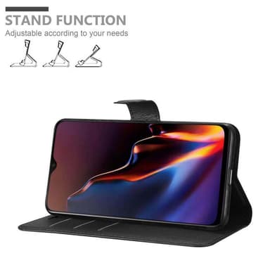 OnePlus 6T Deksel Etui Case (svart)