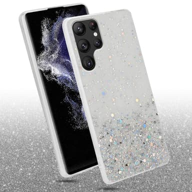 Samsung Galaxy S22 ULTRA Silikondeksel Glitter