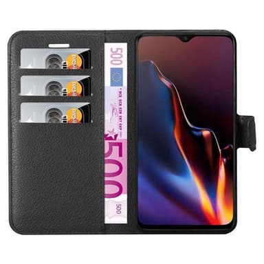 OnePlus 6T Deksel Etui Case (svart)