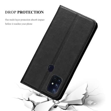 OnePlus Nord N100 lommebokdeksel case (svart)