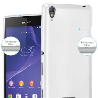 Deksel Sony Xperia T3 Case Cover (sølv)