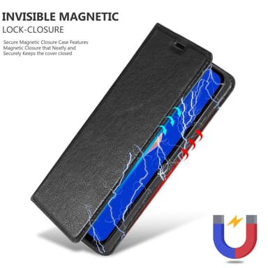 Asus ZenFone 9 lommebokdeksel case (svart)