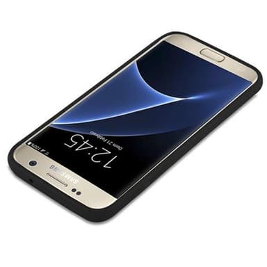 Deksel Samsung Galaxy S7 Silikon cover (svart)