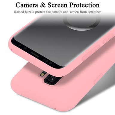 Samsung Galaxy S9 PLUS silikondeksel case (rosa)