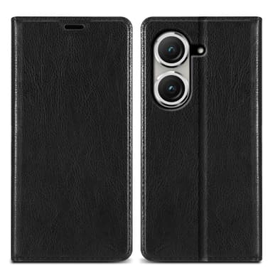 Asus ZenFone 9 lommebokdeksel case (svart)