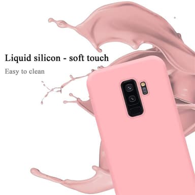 Samsung Galaxy S9 PLUS silikondeksel case (rosa)