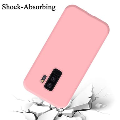Samsung Galaxy S9 PLUS silikondeksel case (rosa)