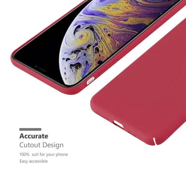 iPhone XS MAX Hardt Deksel Cover (rød)