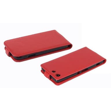 Sony Xperia M5 Deksel Cover Etui (rød)