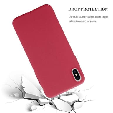 iPhone XS MAX Hardt Deksel Cover (rød)