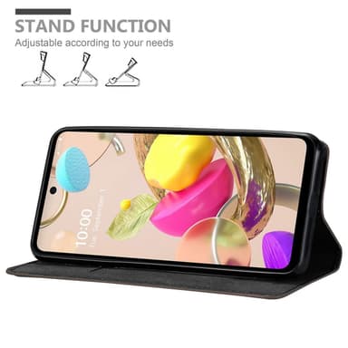 LG K42 lommebokdeksel case (brun)
