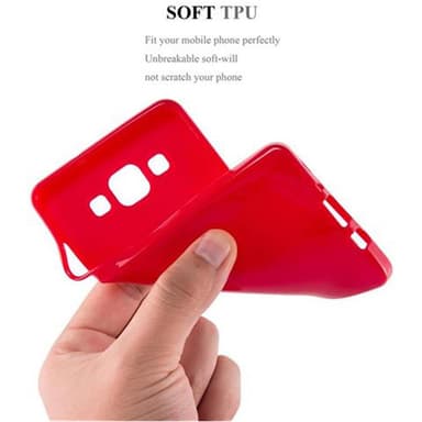 Samsung Galaxy A5 2015 Deksel Case Cover (rød)