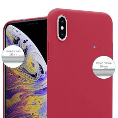 iPhone XS MAX Hardt Deksel Cover (rød)