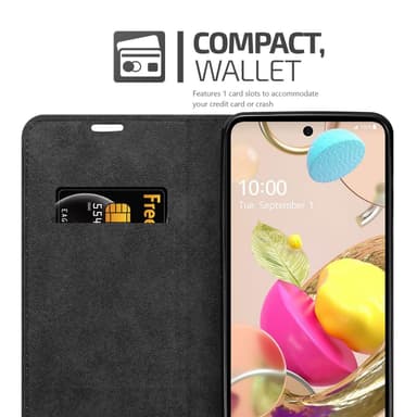 LG K42 lommebokdeksel case (brun)