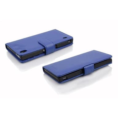 Huawei ASCEND P7 lommebokdeksel case (blå)