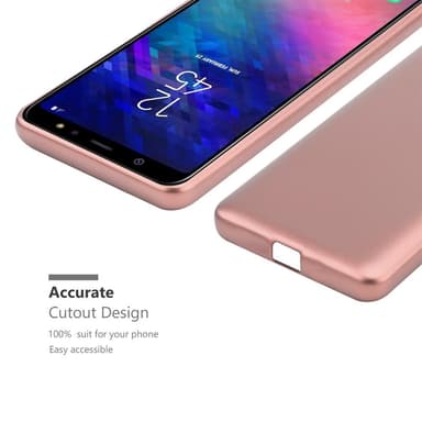 Deksel Samsung Galaxy A6 PLUS 2018 Case Cover (rosa)