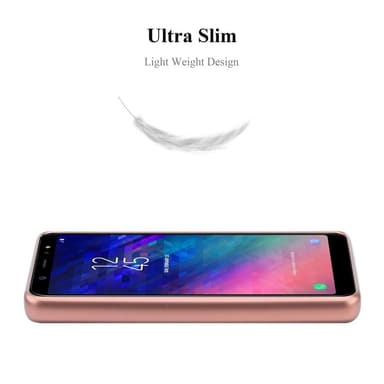 Deksel Samsung Galaxy A6 PLUS 2018 Case Cover (rosa)