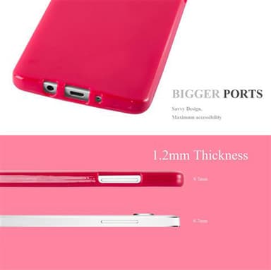 Samsung Galaxy A5 2015 Deksel Case Cover (rød)