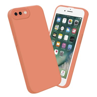 iPhone 7 PLUS / 7S PLUS / 8 PLUS Deksel case (oransje)