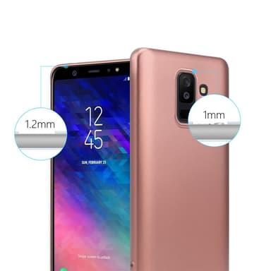 Deksel Samsung Galaxy A6 PLUS 2018 Case Cover (rosa)