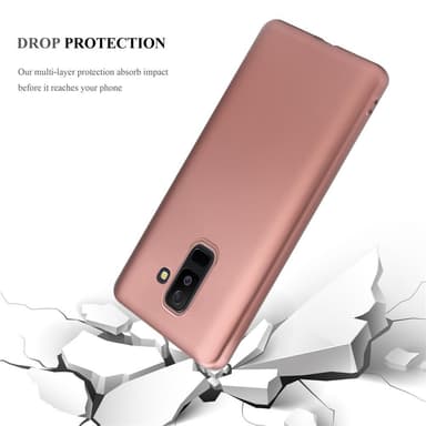 Deksel Samsung Galaxy A6 PLUS 2018 Case Cover (rosa)
