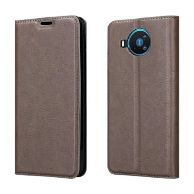Nokia 8.3 lommebokdeksel case (brun)