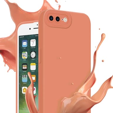 iPhone 7 PLUS / 7S PLUS / 8 PLUS Deksel case (oransje)