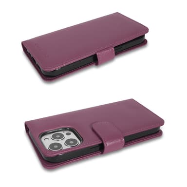 iPhone 13 PRO lommebokdeksel case (lilla)