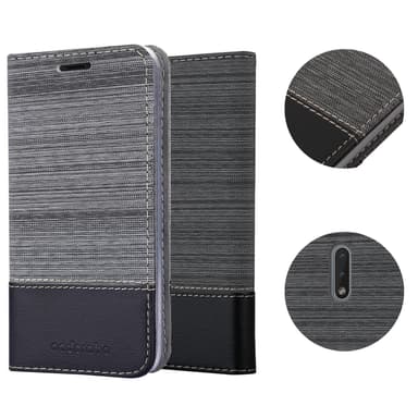 Nokia 2.3 lommebokdeksel etui (grå)