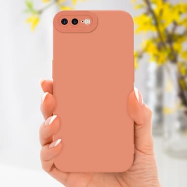 iPhone 7 PLUS / 7S PLUS / 8 PLUS Deksel case (oransje)