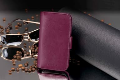 iPhone 13 PRO lommebokdeksel case (lilla)