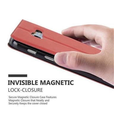 Samsung Galaxy A3 2017 lommebokdeksel cover (rød)