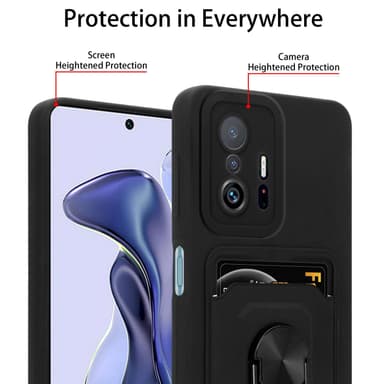 Xiaomi 11T / 11T PRO Deksel case (Svart)