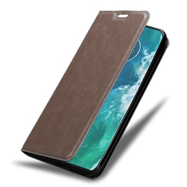 Motorola EDGE+ lommebokdeksel case (brun)