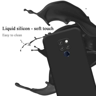 Huawei MATE 20 silikondeksel case (svart)