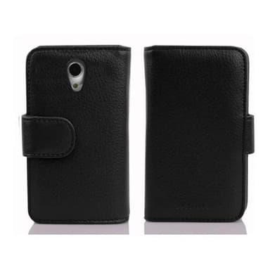 HTC Desire 700 lommebokdeksel etui (svart)