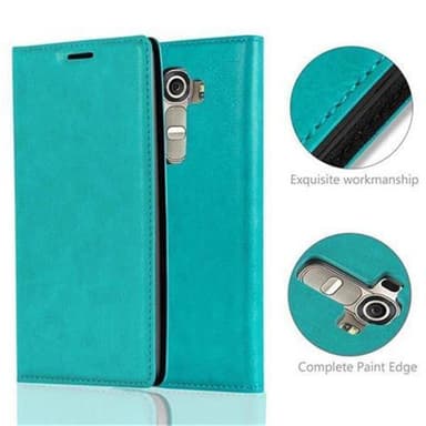 LG G3 lommebokdeksel case (turkis)