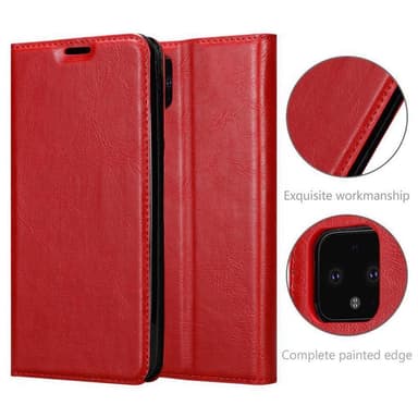 Google PIXEL 4 XL lommebokdeksel case (rød)