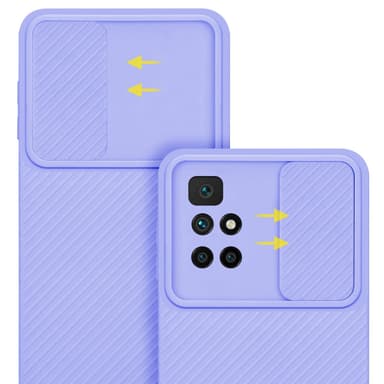Deksel Xiaomi RedMi 10 cover (lilla)