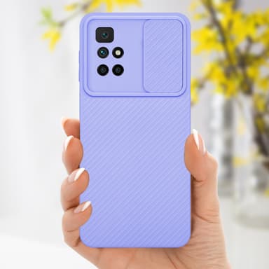 Deksel Xiaomi RedMi 10 cover (lilla)