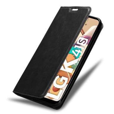 LG KQ51 lommebokdeksel case (svart)