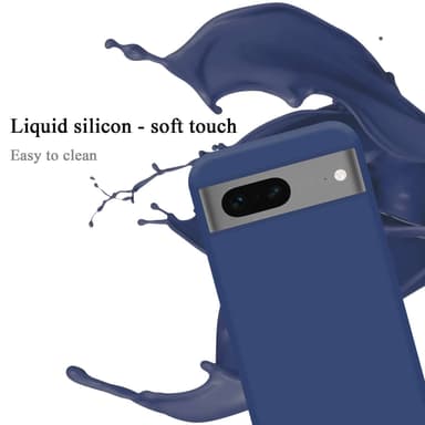 Google PIXEL 7 silikondeksel case (Blå)